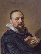 Frans Hals Samuel Ampzing oil on canvas